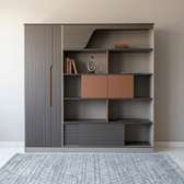 Executive Wooden Storage Unit Cabinet