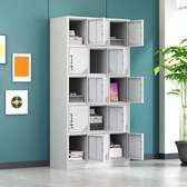Office Cabinet:  15 -Locker Office Storage Metal Cabinet