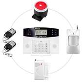 Wireless Gsm Home Burglar Alarm System.