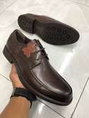 Premium John Foster Leather Dark Brown Mens Official Shoes