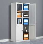 Office cabinet: 2-door steel office file cabinet