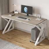 Computer Office Desk with Metallic Frame