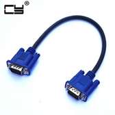 25cm 10" HD15Pin VGA D-Sub Short Video Cable Cord