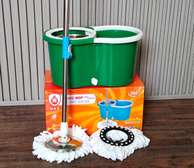 Black,red & green magic spin mop