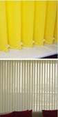 yellow& cream blended office blinds