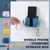Wall Mounted Phone Charging Storage box
