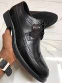 SOS Black Brogue Oxford Official Premium Leather shoe