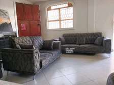 Modern five seater (3+2) grey sofa set Kenya