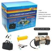 2 cylinder air compressor inflator