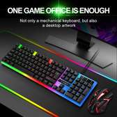 T-wolf TF230 Wired Gaming Keyboard With backLight & Mouse