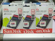 Sandisk 200GB Ultra Microsdxc UHS-I Memory Card 100mbps