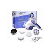 Relax & Tone Spin Full Body Massager - Blue/White