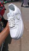 White Airforce 1 chunky laces sneakers