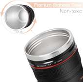 Tmango Camera Lens Coffee Mug With Retractable Lid