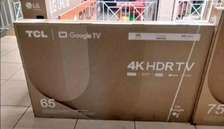 65 TCL Google Smart UHD Television +Free TV Guard