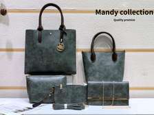Fancy Fashion Leather Handbags 4 piece 
Ksh.2899