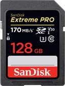 SanDisk 128GB Extreme PRO  Memory Card (200 MB/s)