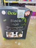 Black hair shampoo