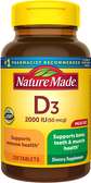 Nature Made Vitamin D3 2000 IU (50 mcg)