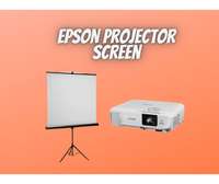 Hire projector and tripod screen