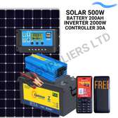 ORIGINAL 500W SOLAR FULLKIT WITH A FREE PHONE