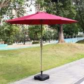 Folding outdoor umbrella