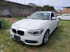 WHITE BMW 116i