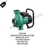 1500w  72v 43m3 brushless surface pump 3"