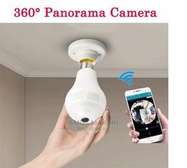 Nanny Bulb Camera , Panoramic 1080P 360 Degree
