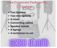 Corporate Package PA System
