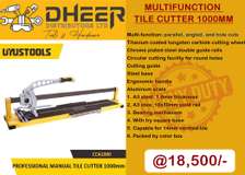 Uyustools MULTIFUNCTION TILE CUTTER 1000MM