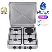 Nunix 3 gas +1 electric table top cooker