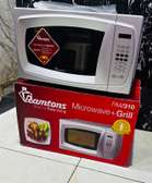 RAMTONS 20L MICROWAVE + GRILL *SILVER- RM/310