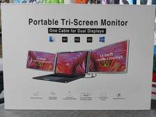 14 Inch Portable Triple Monitor for Laptop Screen Extender