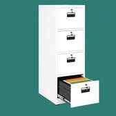 Office Cabinet; 4-Drawer Vertical Office Cabinet