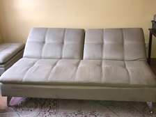 Sofa Bed with Storage Ottoman