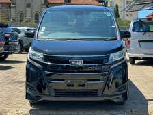Sleek Black Minivan Spacious Interior Reliable