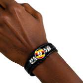 Ugandan Flag Bracelet Uganda Bangle Pride Fan Gift Band