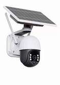 4G Simcard Solar Powered PTZ 360 Degrees CCTV Camera.