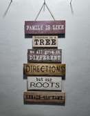 Wooden wall hanging