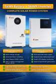 SRNE 5kW Lithium Battery + 5kVA Hybrid Inverter