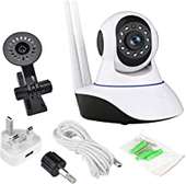 Table Top Rotatable WiFi CCTV Nanny Camera with Antenna.