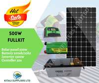 solar fullkit 500watts