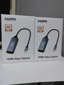 USB C hdmi Video Capture Card 4K 1080p HDMI to Type