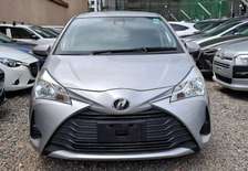 Toyota vitz white color hybrid 1300cc fully loaded 2018.