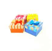 4PCS Ribboned Small Gift Boxes