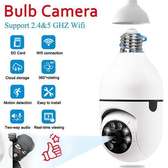 PTZ Rotating 360° Nanny WIFI Hidden CCTV Bulb Camera