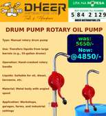 Manual Rotary Drum Pump Metal Oil Diesel