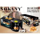3 In 1 Breakfast Oven And Coffee Maker
