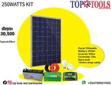 250watts Complete Solar Kit